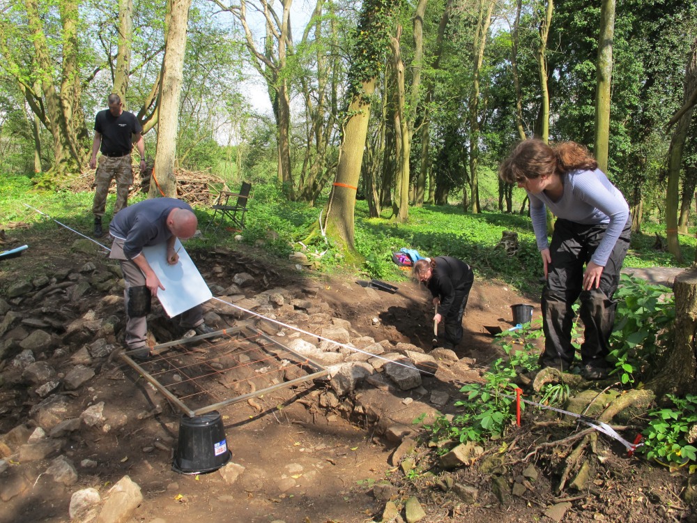4 Op Nightingale excavation Caerwent Training Area 2014  (c) Simon James IMG_1628edited