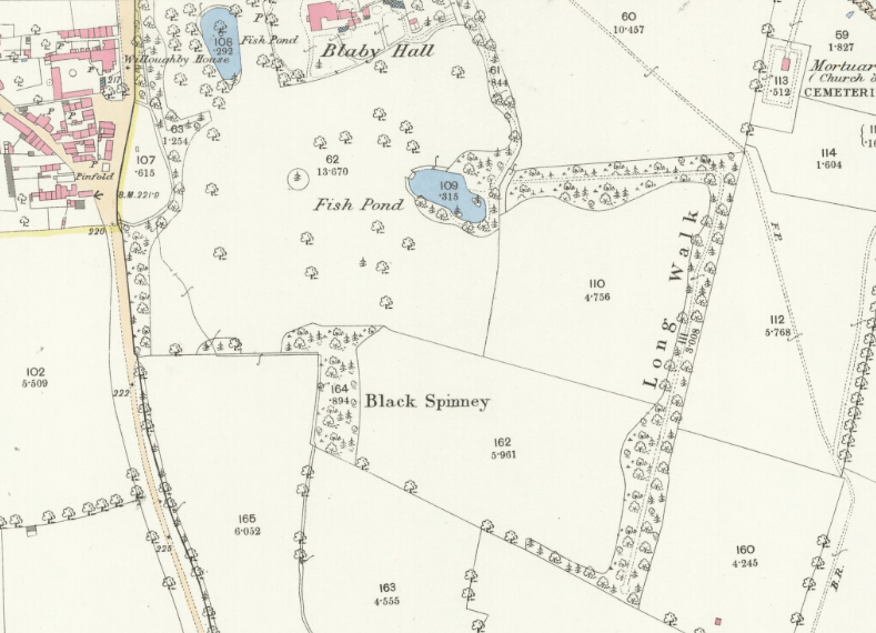 Map of Bouskell Park in 1886.